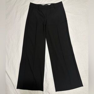 Talbots: NWT: Elegant Black Wide-Leg Women's Pants